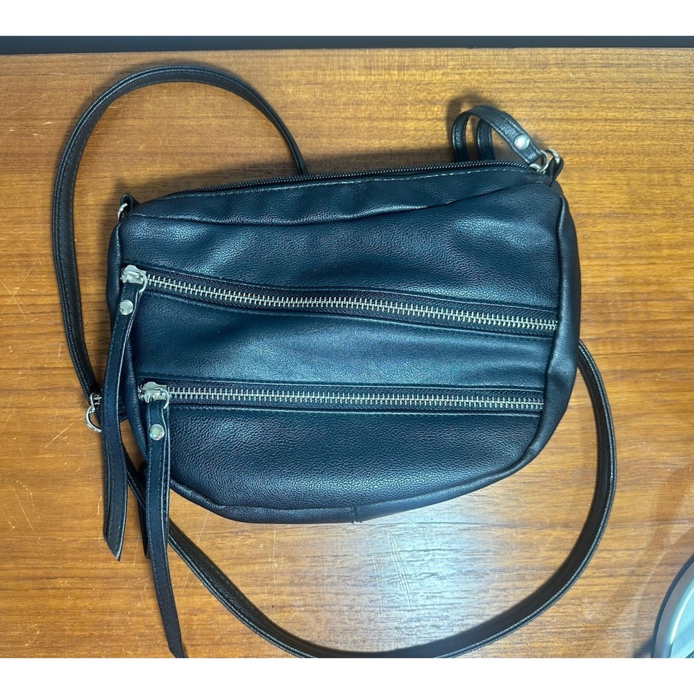 Small‎ Black BONGO Crossbody Bag MOTO STYLE